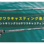 伊勢湾でサワラキャスティングを楽しむなら！ジャイアントキリング５Gサワラキャスティングロッド