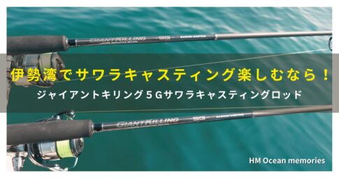 伊勢湾でサワラキャスティングを楽しむなら！ジャイアントキリング５Gサワラキャスティングロッド